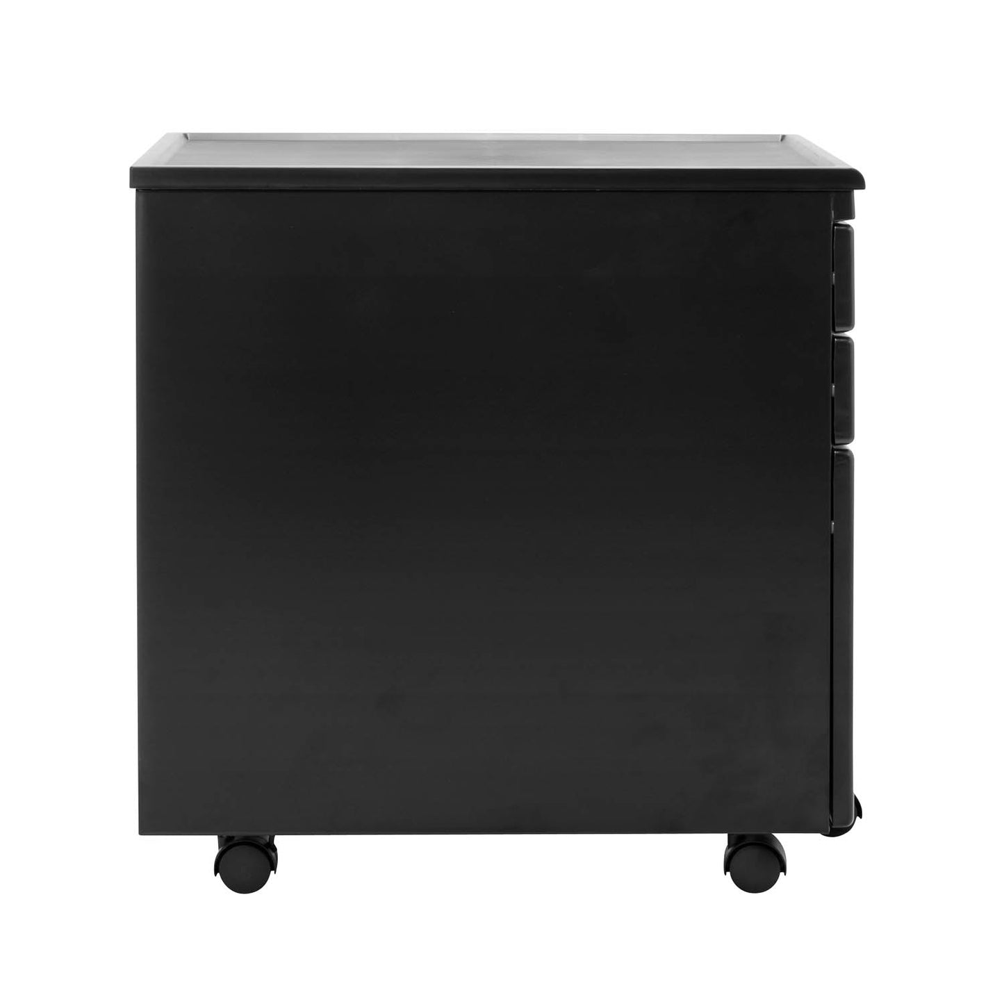 Metal Mobile File Cabinet with 3-Locking Drawers