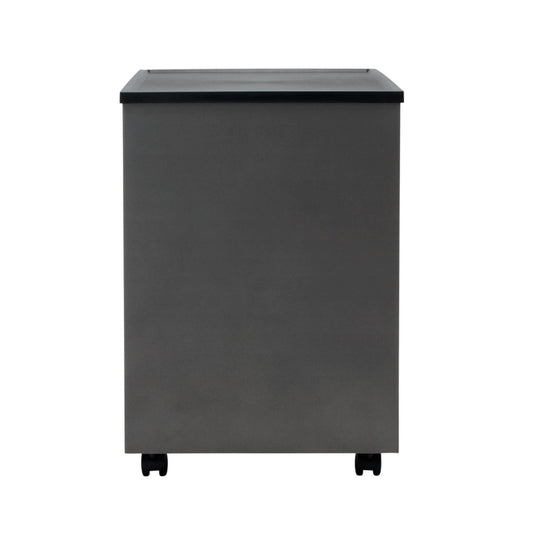 Metal Mobile File Cabinet with 3-Locking Drawers