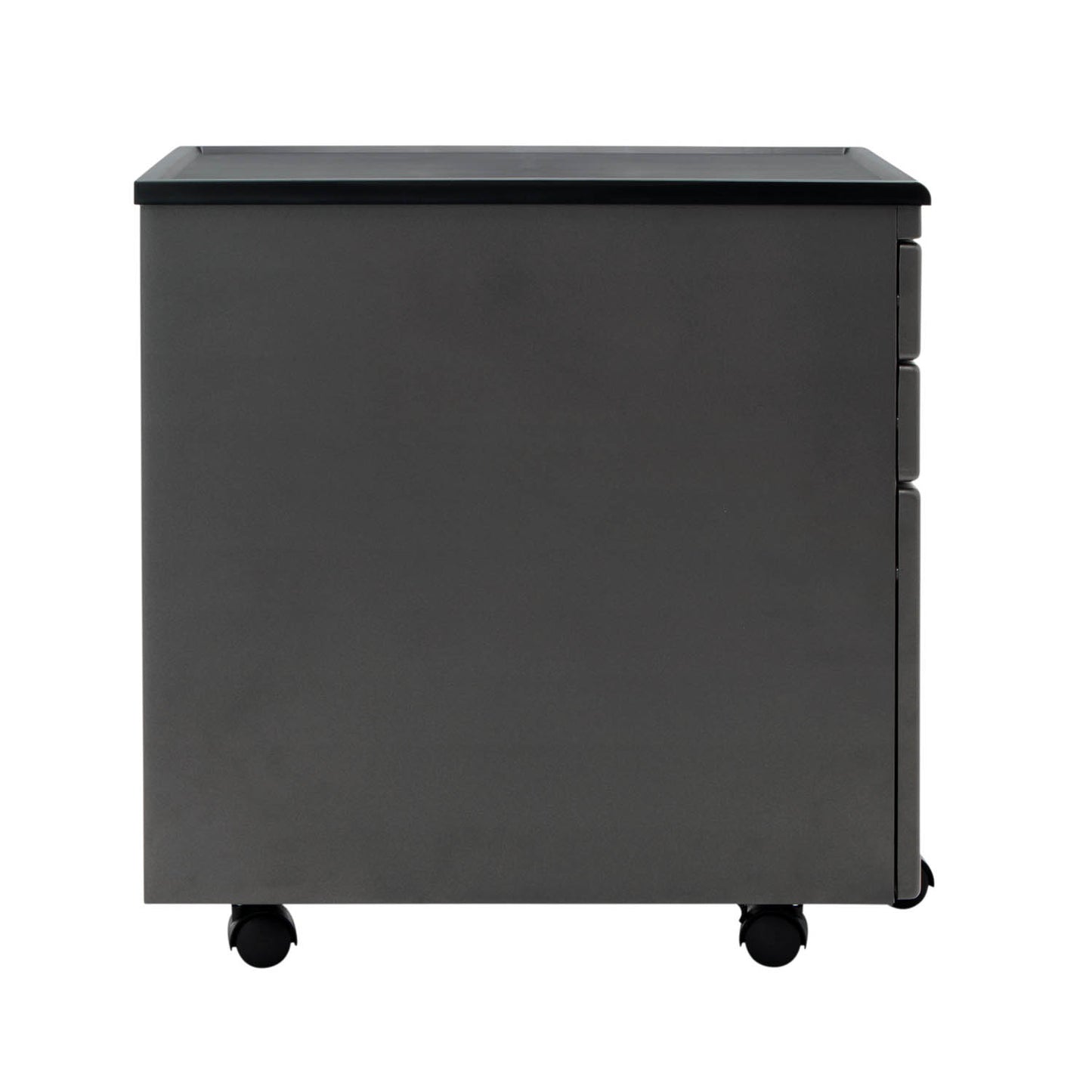 Metal Mobile File Cabinet with 3-Locking Drawers