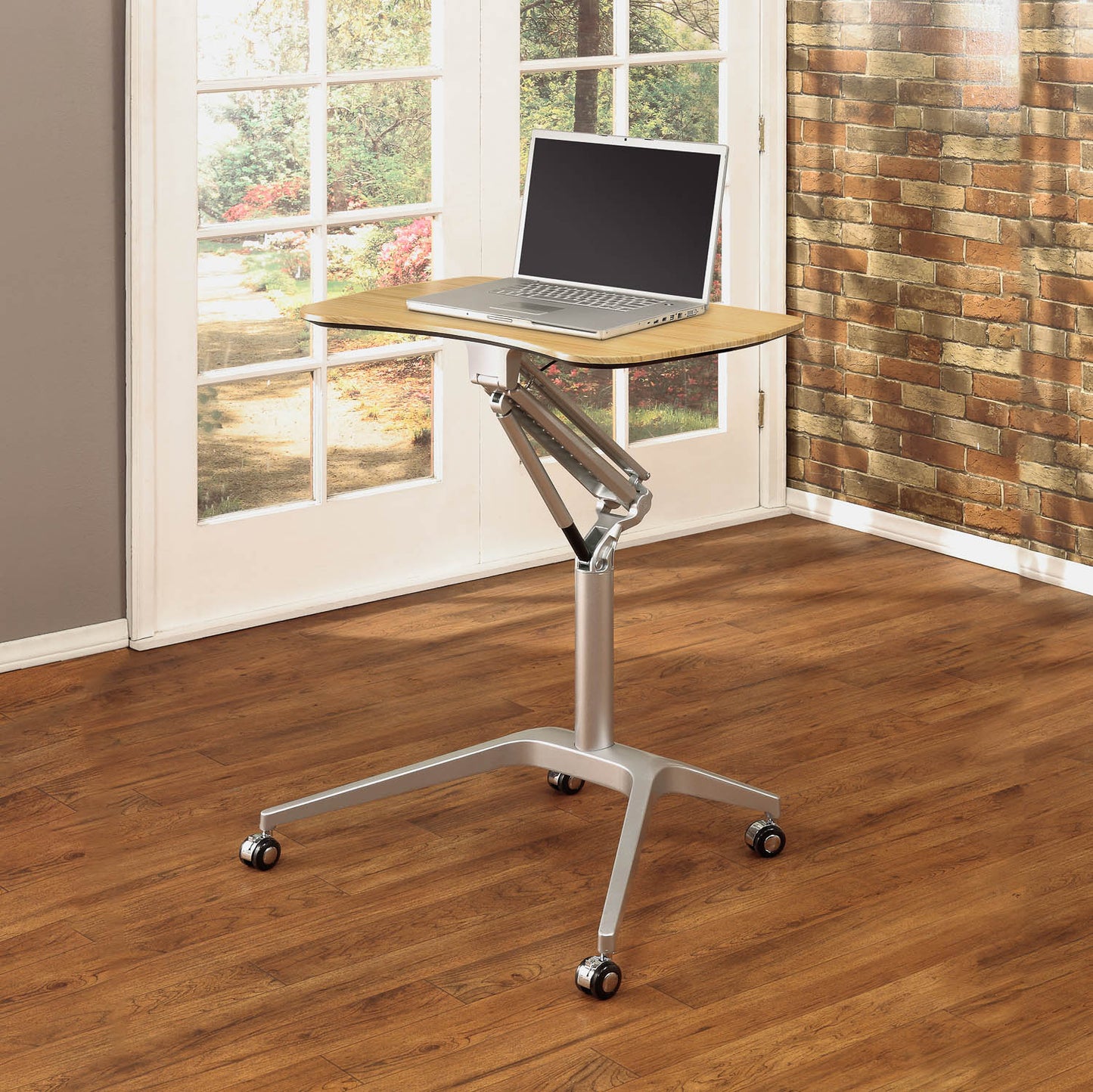 Ridge Height-Adjustable Laptop Table with iPad / Tablet Stand