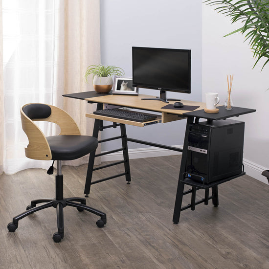 Ashwood Convertible Home Office Desk