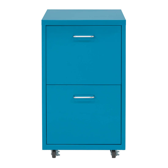 Eastbourne 2-Drawer Modern Mobile Metal File Cabinet