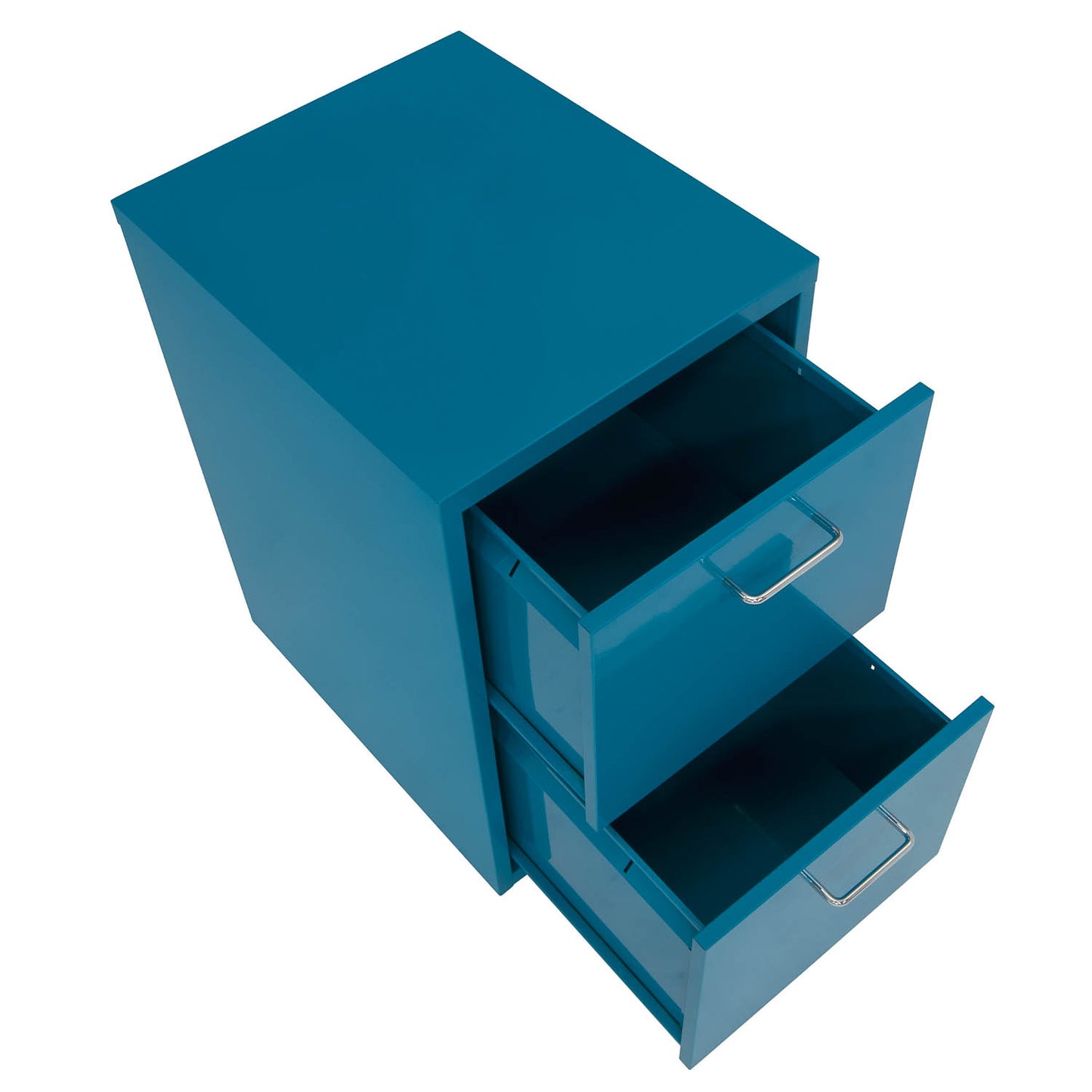 Eastbourne 2-Drawer Modern Mobile Metal File Cabinet