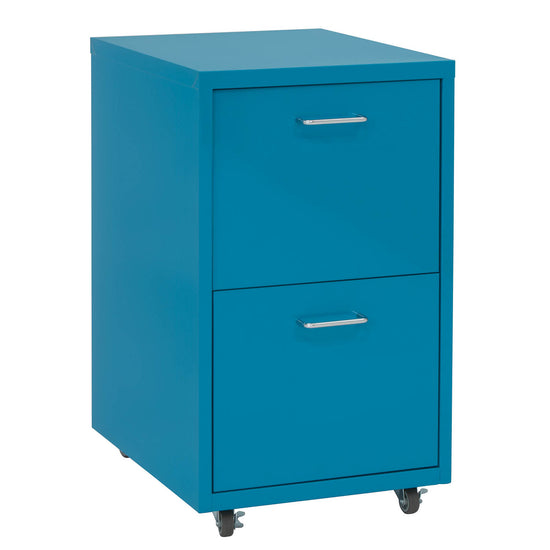 Eastbourne 2-Drawer Modern Mobile Metal File Cabinet